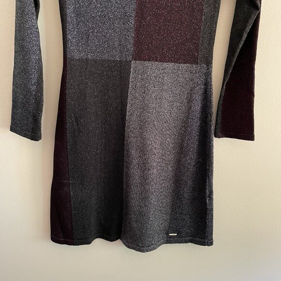 Ted Baker Women 0 US 2 Colour By Numbers Redlo Color-Blocked Knit Sweater Dress - Picture 4 of 12